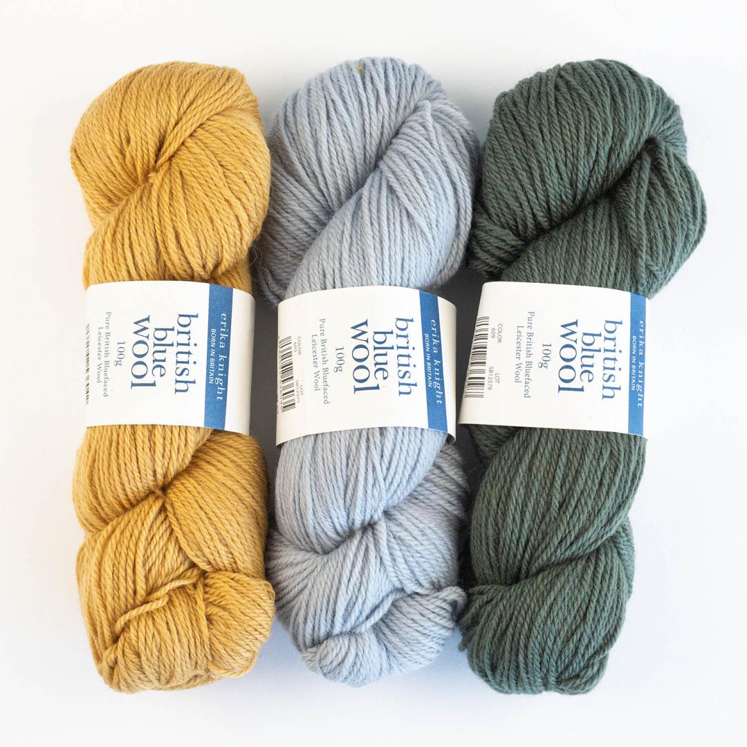 607 - British Blue Wool (100) - Erika Knight